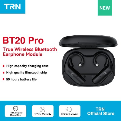 New TRN BT20 pro bezprzewodowy Bluetooth 53 moduł słuchawki HIFI uaktualnić złącze kabla wymienny zaczep na ucho wtyczką do kropli księżyca