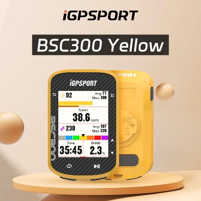 iGPSPORT BSC300 Komputer rowerowy GPS Kolarstwo Globalna mapa Nawigacja Bezprzewodowy komputer rowerowy Obsługa czujników typu