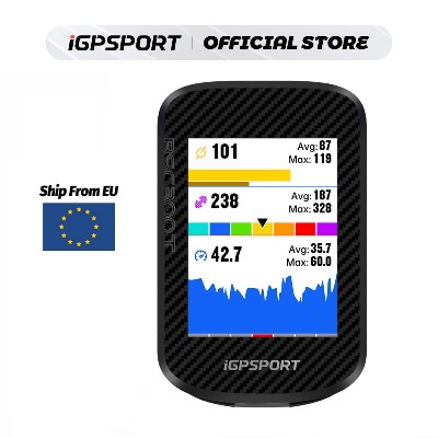 iGPSPORT BSC300T GPS komputer rowerowy globalna kolorowa nawigacja mapowa ekran dotykowy bezprzewodowy komputer rowerowy statek francji