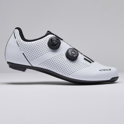 Buty szosowe EKOI Perf ROAD CARBON TECH BiałoCzarne