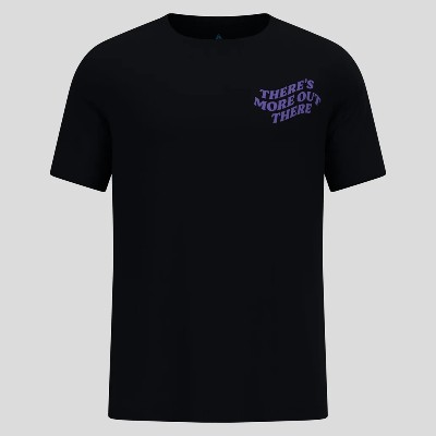Koszulka męska do biegania Odlo ESSENTIAL PRINT Tshirt crew neck ss