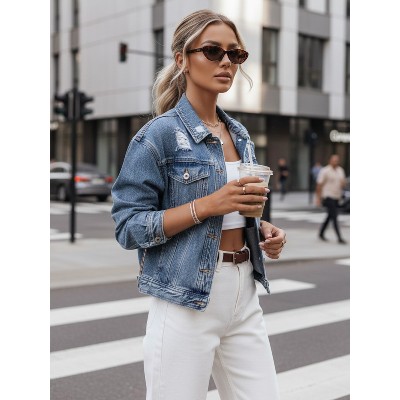 Kurtka damska jeansowa BILGON Dstreet TY4139