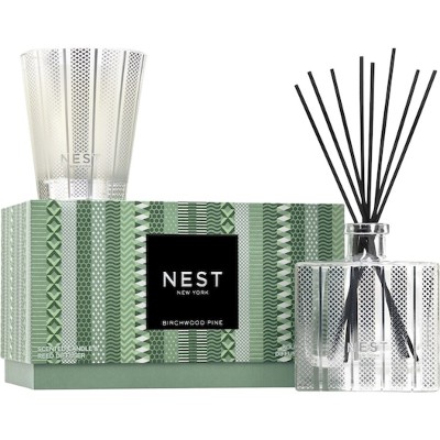 NEST NEW YORK Zestawy zapachowe do pomieszczeń Birchwood Pine Classic Candle Diffuser Set Świeczki Unisex