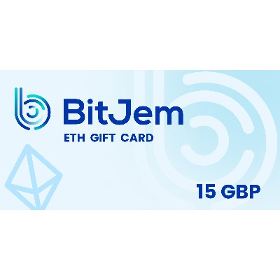 BitJem ETH Gift Card 15 GBP