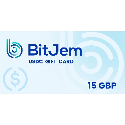 BitJem USDC Gift Card 15 GBP