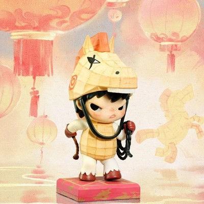 POP MART Seria Galop Mystery Box Oryginalny Blind Box Figurki Niespodzianki Ozdoby Dekoracje Domu Figurki na Biurko Model