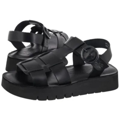 Sandały Sudy246Fly Bridle Black P145246000 FL436a FLY London