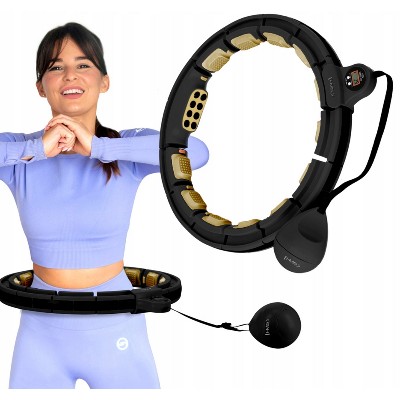 HMS HHM13 NEW HULA HOP BLACKGOLD MAGNESAMI OBCIĄŻNIKIEM LICZNIK one size