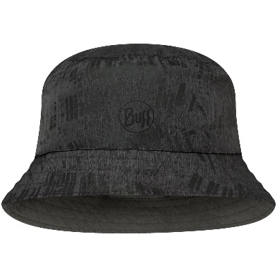Kapelusz BUFF TRAVEL BUCKET HAT GLINE BLACKGREY 20