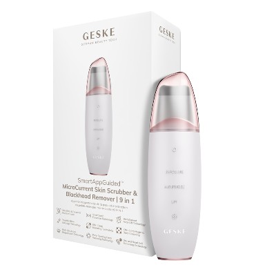 Geske SmartAppGuided MicroCurrent Skin Scrubber Blackhead Remover in Peeling do twarzy ct