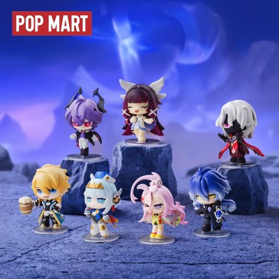 Gorąca Oryginalne Figurki Popmart Genshin Impact Szczęśliwego Nowego Roku Seria Ręcznie Robione Niespodzianki Blind Box Dekoracja Kolekcja Zabawek Prezent