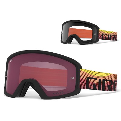 Gogle GIRO BLOK MTB orange heatwave Szyba Lustrzana VIVIDCarl Zeiss TRAIL Szyba Przeźroczysta 99 S0