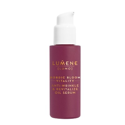 Lumene NORDIC BLOOM LUMO VITALITY Przeciwzmarszczkoworewitalizujące serum olejowe 30 ml Serum przeciwzmarszczkowe