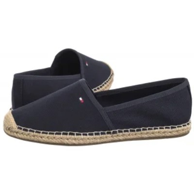 Espadryle Flag Canvas Espadrille Space Blue FW0FW08541 DW6 TH1264e Tommy Hilfiger