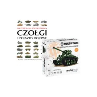 Pakiet Czołgi pojazdy bojowe Ilustrowana encyklopedia WOT czołg SHERMAN M4A3E8