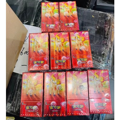 Na stanie Pkm Scarlet Violet Gem Pack Vol3 Gengar Meowth Simplified Chinese Booster Pack Surprise Festvial Toy Collection Card