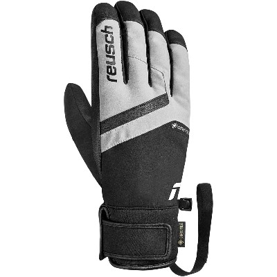 Rękawice narciarskie Reusch Booster GORETEX czarnobiałe 85
