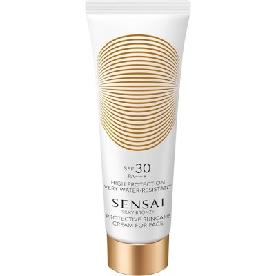SENSAI Silky Bronze Protective Suncare Cream for Face Krem do opalania Female 50 ml