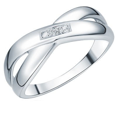 Lulu Jane pierścionek Srebro wysokiej pr óby Brylant Pierścionki ct Damski