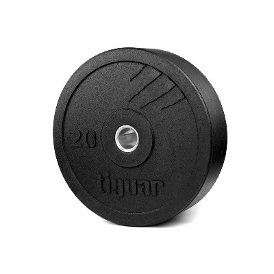 TIGUAR obciążenie na siłownie talerz bumper 20 kg V4 one size