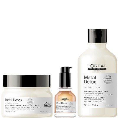 LOréal Professionnel Metal Detox Routine Bundle