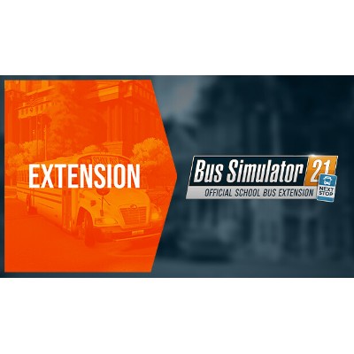 Bus Simulator 21 Next Stop Official School Bus Extension DLC PC