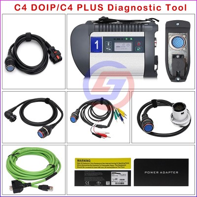 NOWA WERSJA MB star c4 plus DOIP funkcja wifi SD Connect Narzędzie diagnostyczne MB SD C4 SSD v202309 pełne oprogramowanie do samochodów ciężarowych