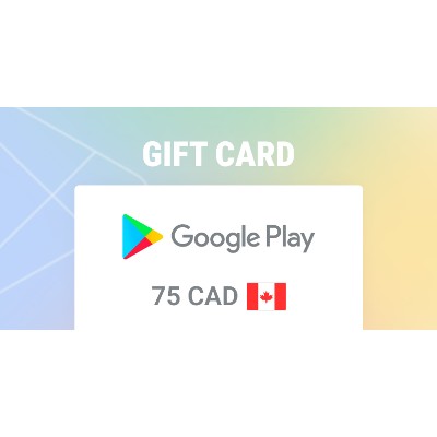 Google Play Gift Card 50 CAD