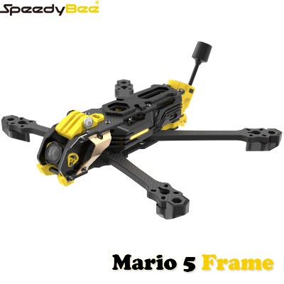 SpeedyBee Mario Frame cali DC XH Wersja płytą włókna węglowego FPV Freestyle RC Racing Drone dla O3 O4 PRO