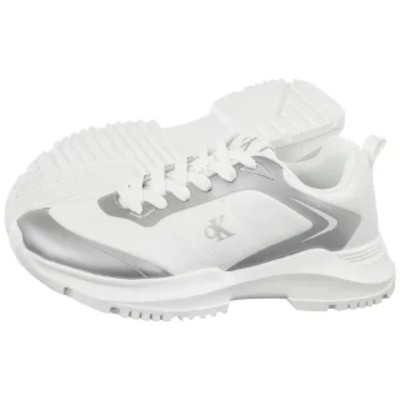 Sneakersy Low Cut LaceUp Sneaker SilverWhite V3A9832331844X059 CK729a Calvin Klein