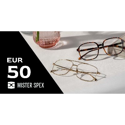 Mister Spex Gift Card 50 EUR