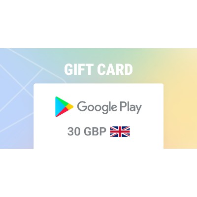 Google Play Gift Card 30 GBP