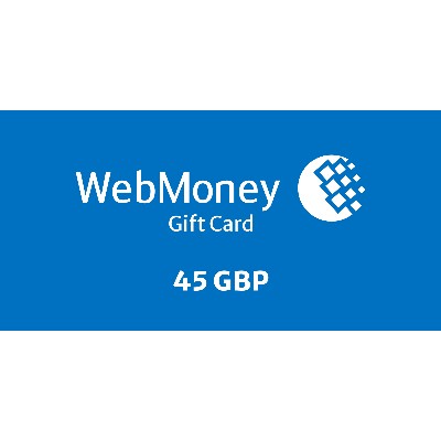 WebMoney Gift Card 45 GBP