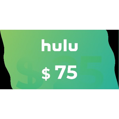 Hulu Gift Card 75 USD