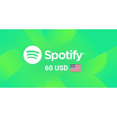 Spotify Gift Card 60 USD
