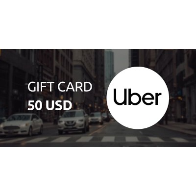 Uber Gift Card 50 USD