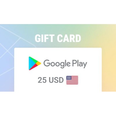 Google Play Gift Cards 25 USD