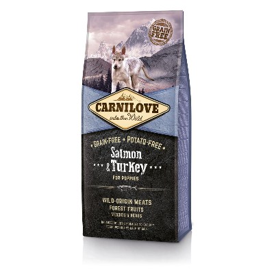 CARNILOVE Puppy łosoś indyk 12 kg