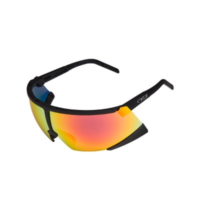 Okulary EKOI Racing SAERO CzarnoSrebrne ZEISS Cat2