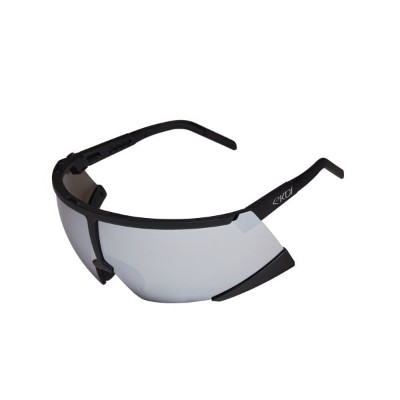 Okulary EKOI Racing SAERO CzarnoSrebrne ZEISS Super Strong Cat3