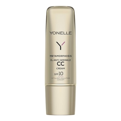 Yonelle Przeciwzmarszczkowy Krem Cc Spf 10 Krem Przeciwzmarszczkowy Na Dzień Spf Metamorphosis Krem Cc Spf 10 Nr Dla Kobiet