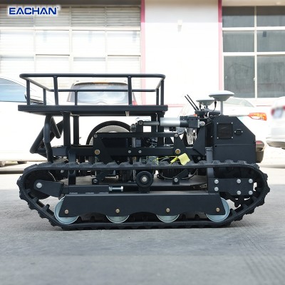 Kosiarka cenie fabrycznej silnikiem CE samobieżna zdalnie sterowana mała kosiarka gąsienicowa kosiarka do ogrodu parku możliwość personalizacji