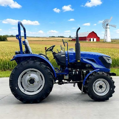 Wysyłka Traktor Kołowy Euro CE EPA Rolniczy Traktor Dieselowy Napędem na Koła Wielofunkcyjny Hydrauliczny Traktor Rolniczy