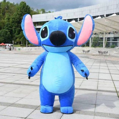 Stroje Cosplay Stith Kostium Nadmuchiwany Uroczy Maskotka Kryształowa Super Miękka Tkanina Centrum Handlowe Wystawa Komiksowa Ubrania dla Lalek Zabawka