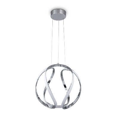 LEDLampa wisząca Onda chrome