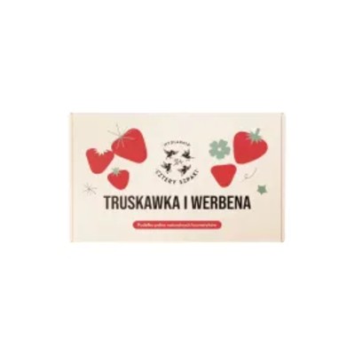 Zestaw prezentowy Truskawka Werbena TRIO mus peeling olejek do ciała