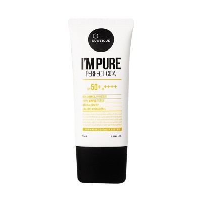 Suntique Jestem Pure Perfect Cica Ochrona przeciwsłoneczna 50 ml Damski