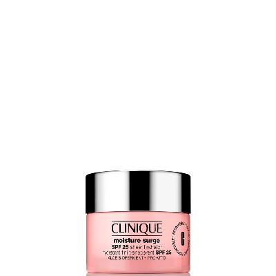 Clinique Moisture Surge SPF25 Sheer Hydrator przeciwsłoneczny przezroczysty produkt nawadniający 30 ml