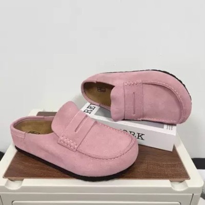 Nowe retro mokasyny zamszu wsuwane codzienne uniwersalne płaskie oddychającą miękką podeszwą odpowiednie zarówno dla kobiet jak mężczyzn
