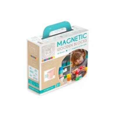 Klocki drewniane Mini Colour 30 szt